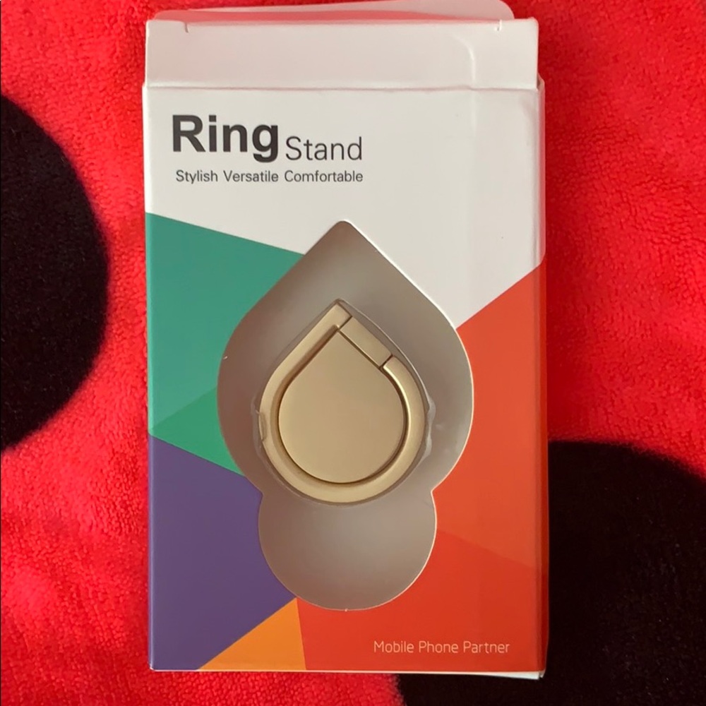 Phone ring holder